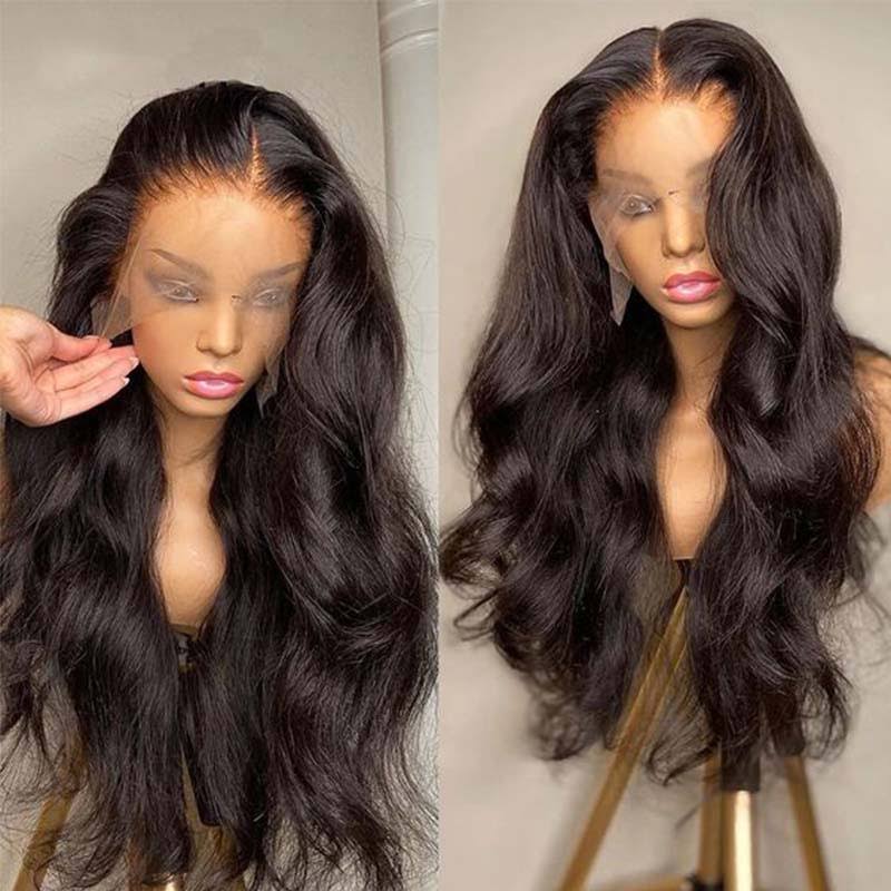 13x6 Transparent Lace Body Wave Wig